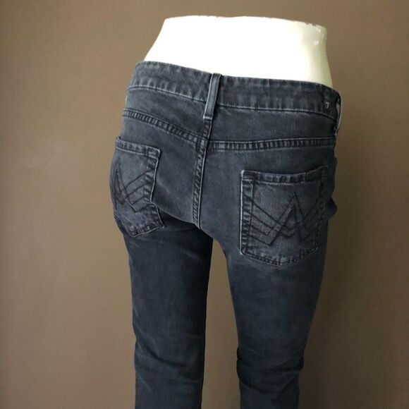 7 For All Mankind Black Jeans Bootcut - Picture 5 of 5